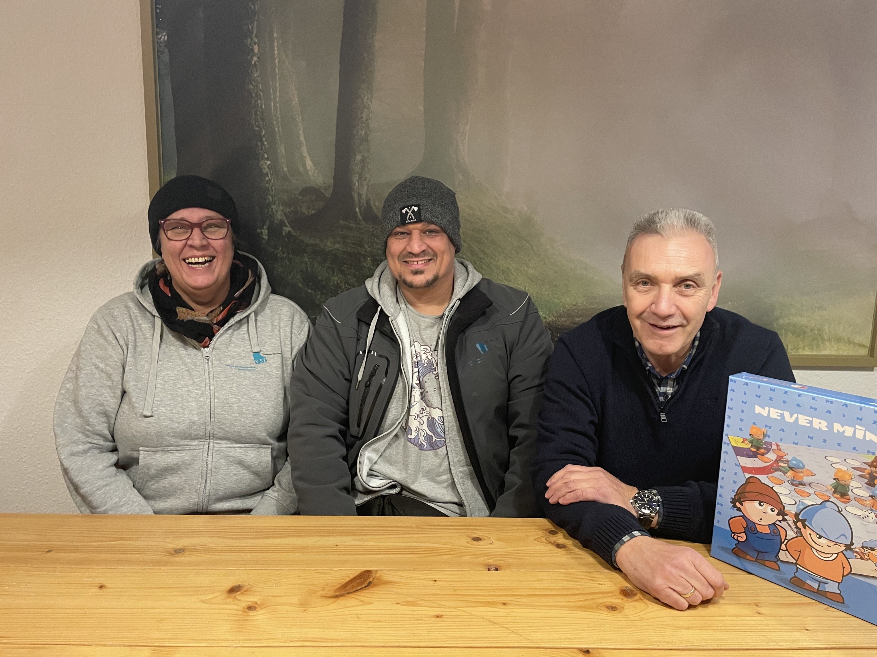 Ch.Kunstlewe rechts neben den Streetworkern